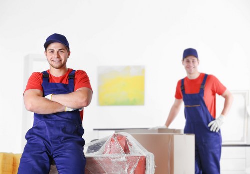 Removal van service ready for a local move in Harold Wood