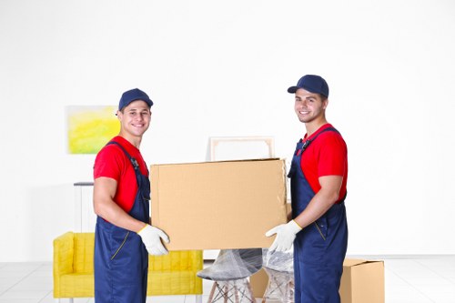 Man and van removals helping a household move in Harold Wood
