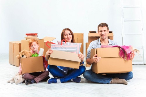 Removals van service for homes in Harold Wood