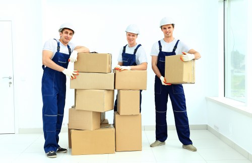 Man with van service loading items for a booking