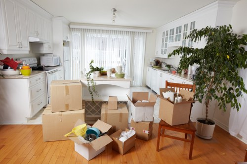 Small business relocation support in Harold Wood with a removal van