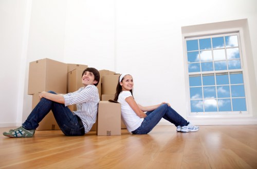 Unpacking and room organisation after a move in Harold Wood