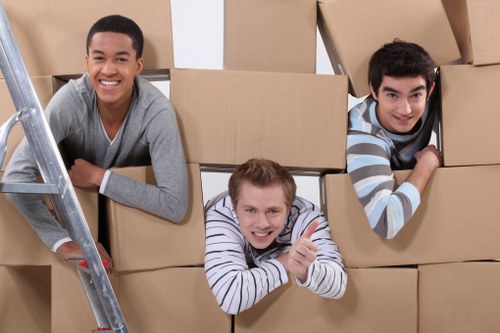 Local home removal in a Harold Wood residential street