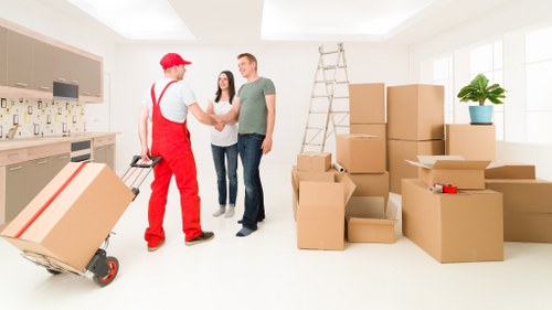 Commercial moving van support for local businesses in Harold Wood
