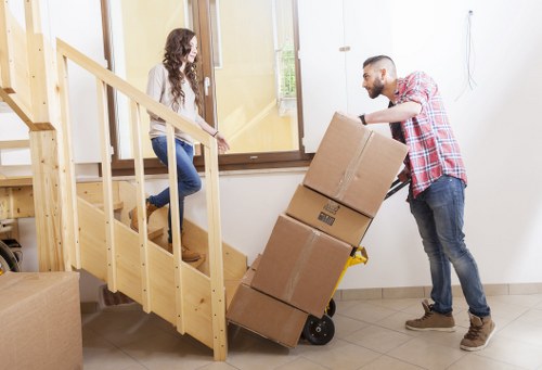 Truck hire arranged for a flat or house move in Harold Wood