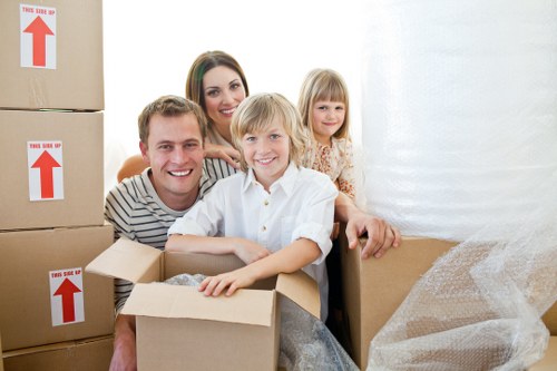Packing and furniture handling for a home move in Harold Wood