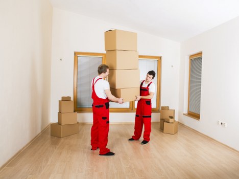 Quoted man and van service for a property move