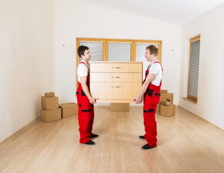 Harold Wood movers supporting a local home or business relocation